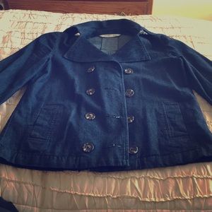 Old navy denim jacket. Size xs. Like new